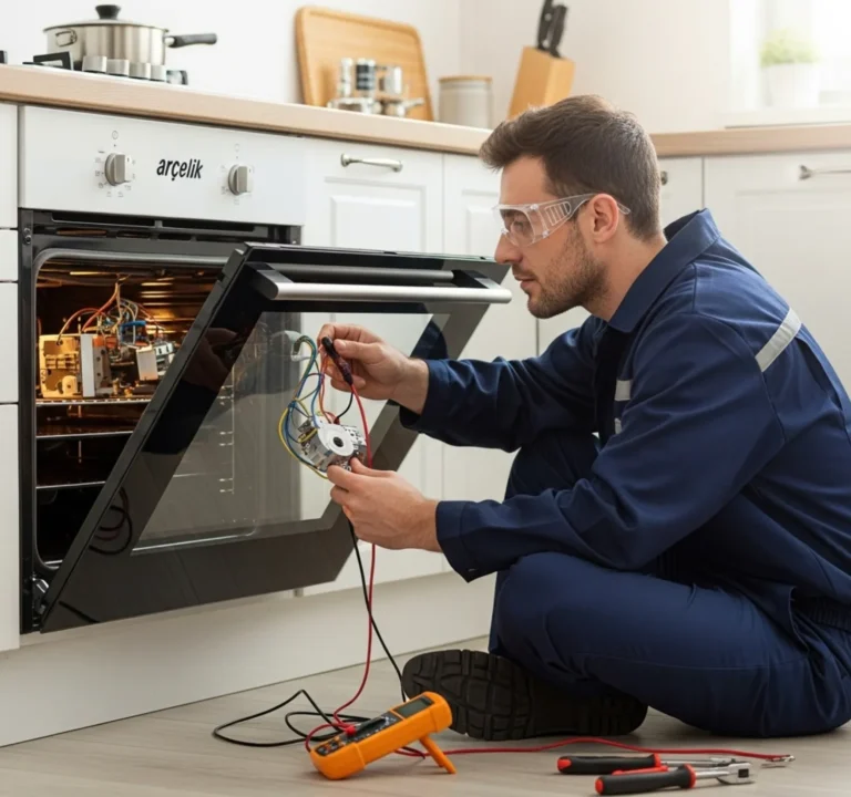 Arçelik Fırın Sigorta Attırıyor