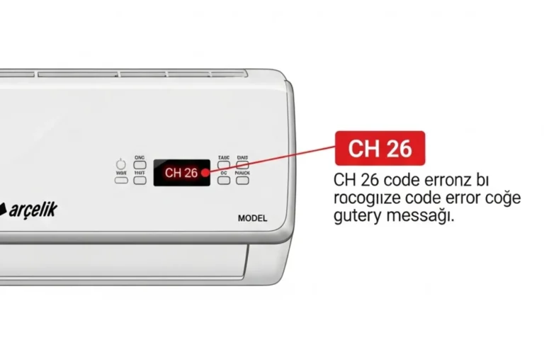 Arçelik Klima CH 26 Hatası