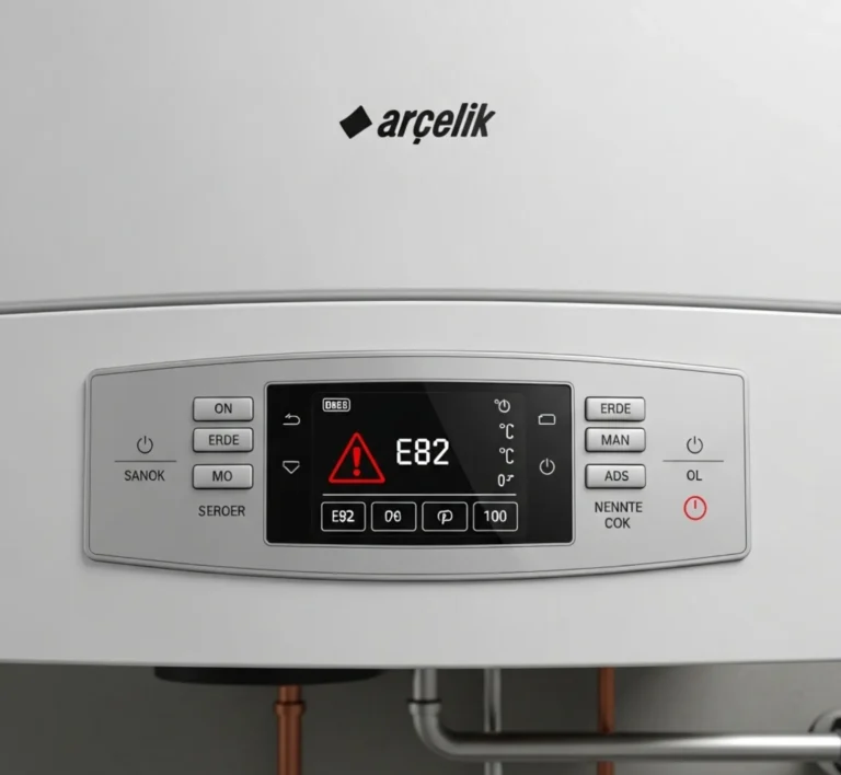 Arçelik Kombi E82 Arızası