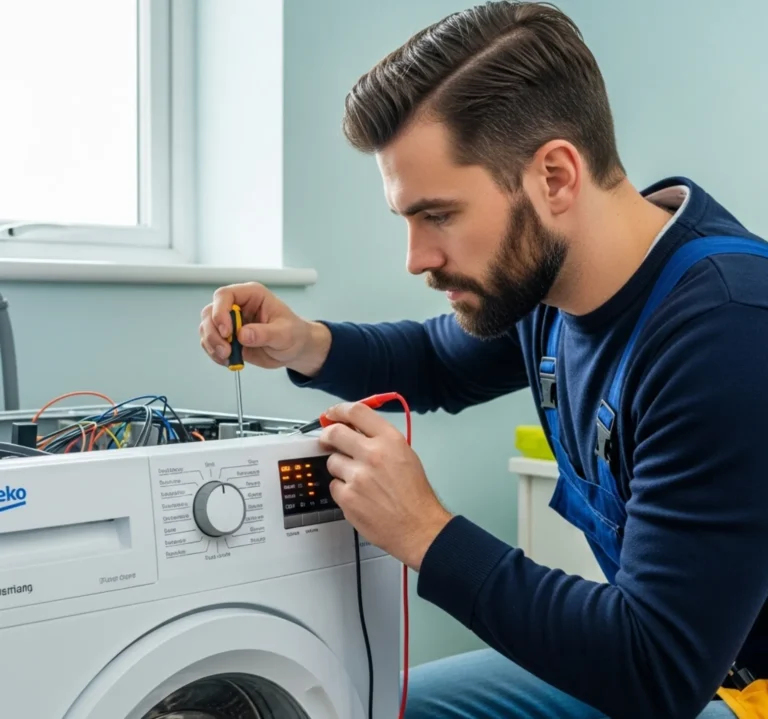 Beko Çamaşır Makinesi Başlat Düğmesi Yanıp Sönüyor