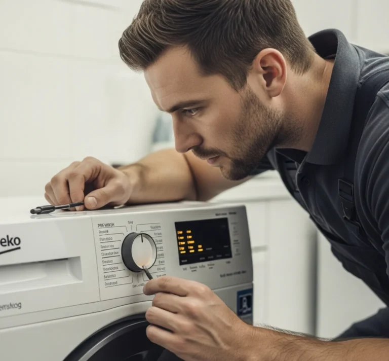 Beko Çamaşır Makinesi Ön Yıkama Işığı Yanıp Sönüyor