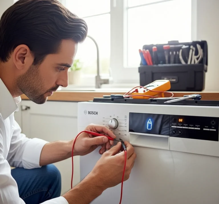 Bosch Bulaşık Makinesi Biberon İşareti