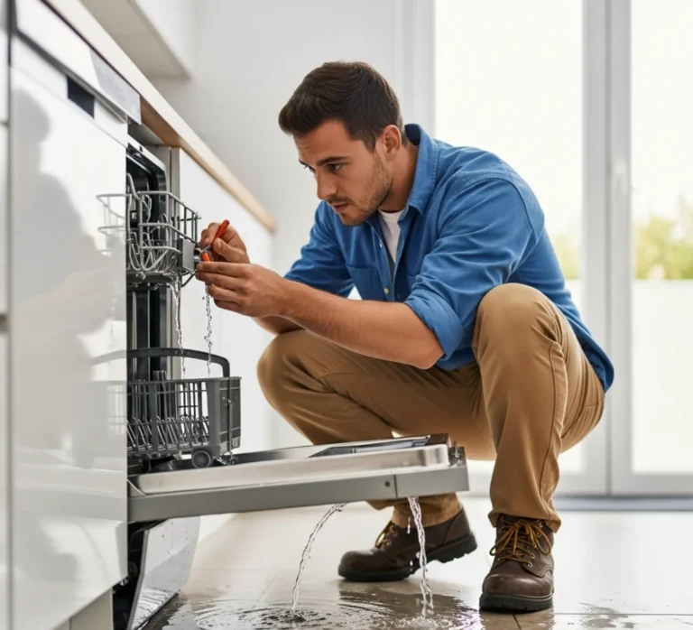 Bulaşık Makinesi Kapaktan Su Akıtıyor