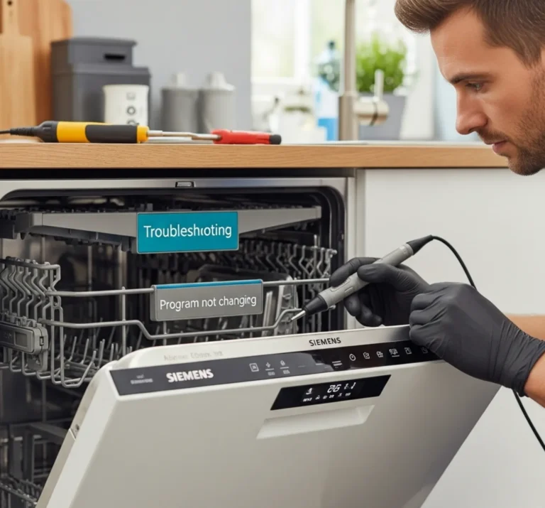 Siemens Bulaşık Makinesi Program Değişmiyor