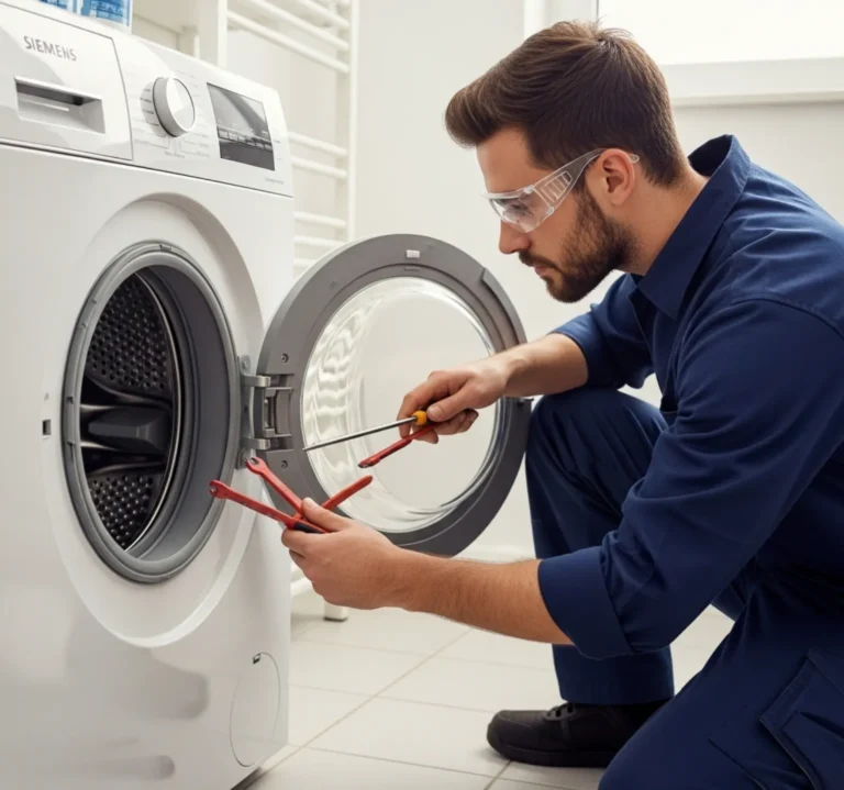 Siemens Çamaşır Makinesi Kapağı Açılmıyor