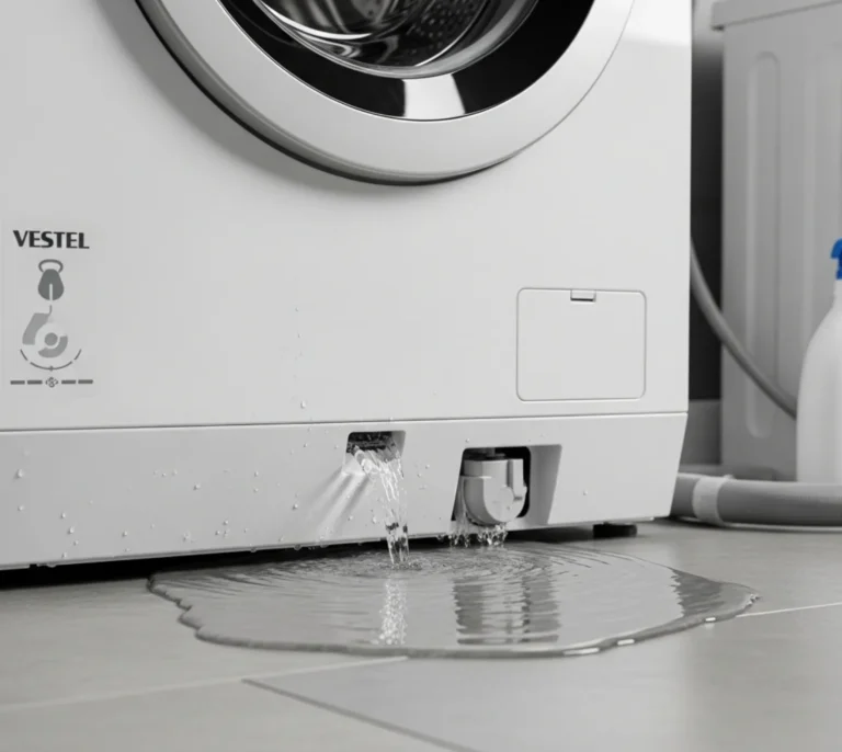 Vestel Çamaşır Makinesi Alttan Su Kaçırıyor